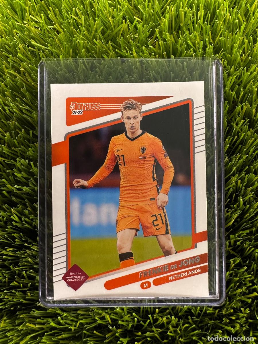 Cromos de Futebol: N&ordm; 93 Frenkie de Jong Pa&iacute;ses Bajos Donruss Road to Qatar 2022