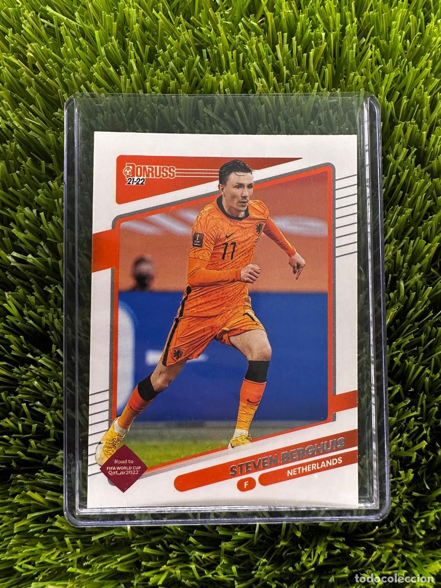 Cromos de Futebol: N&ordm; 94 Steven Berghuis Pa&iacute;ses Bajos Donruss Road to Qatar 2022