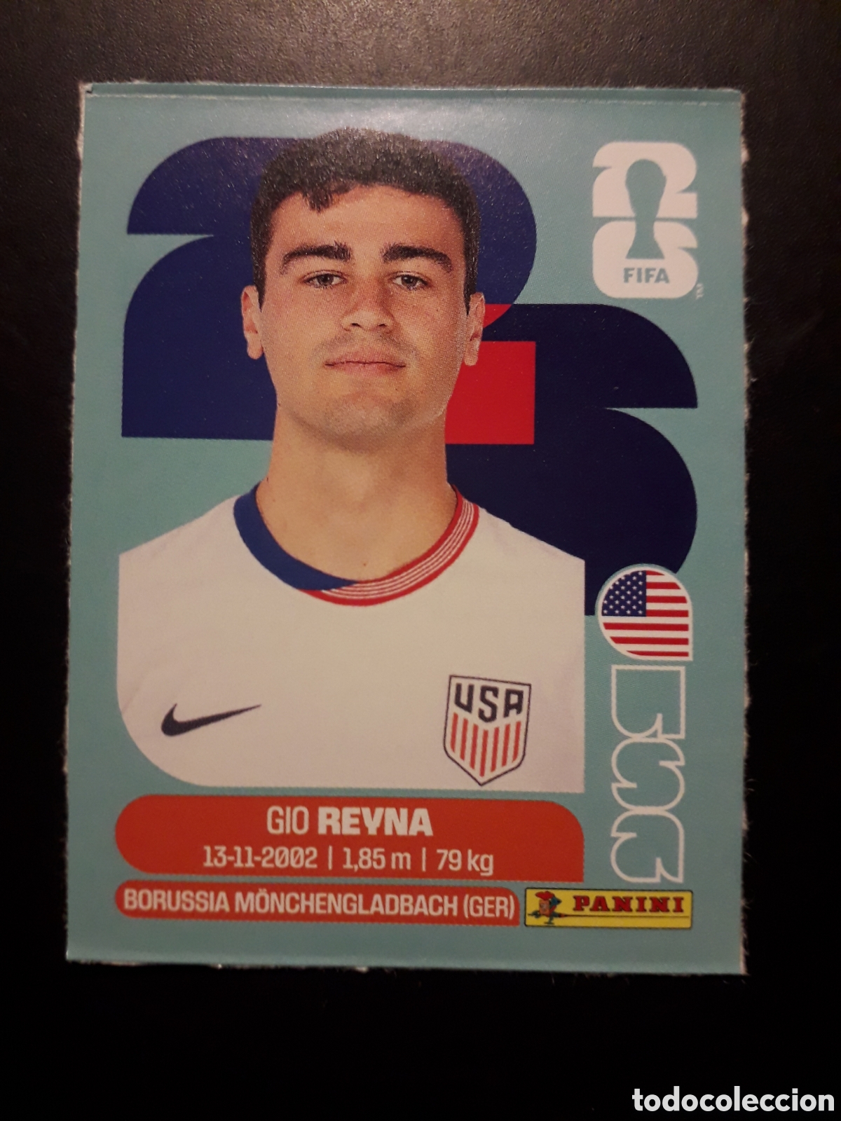 Cromos de Futebol: REYNA, USA ESTADOS UNIDOS, UPDATE ACTUALIZACI&Oacute;N MUNDIAL F&Uacute;TBOL 2026 FIFA WORLD CUP PEDIDO M&Iacute;NIMO 3&euro;