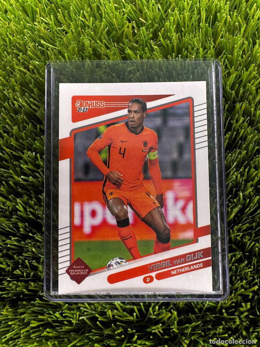 Cromos de Futebol: N&ordm; 132 Virgil Van Dijk Pa&iacute;ses Bajos Donruss Road to Qatar 2022