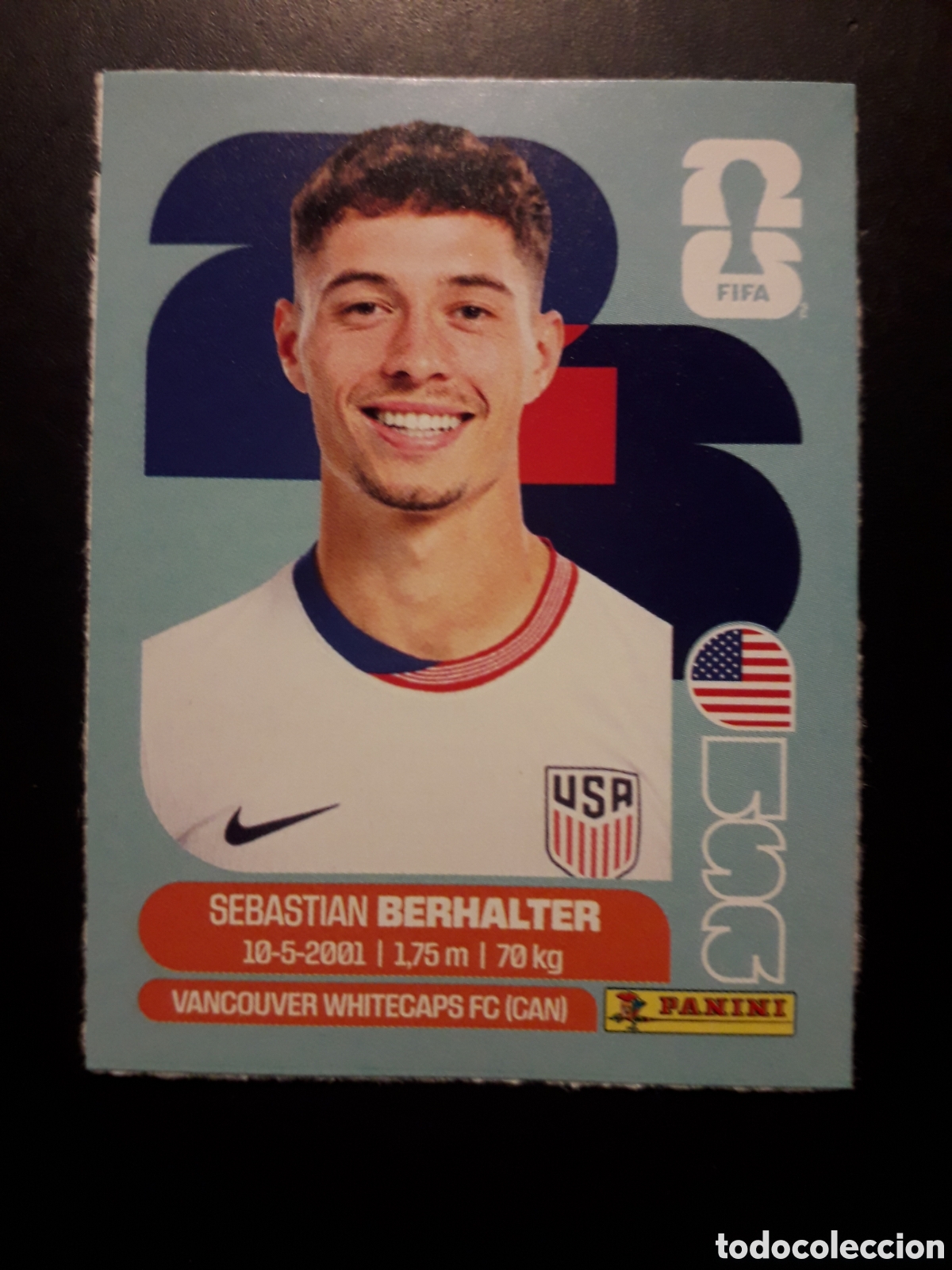 Cromos de Futebol: BERHALTER USA ESTADOS UNIDOS UPDATE ACTUALIZACI&Oacute;N MUNDIAL F&Uacute;TBOL 2026 FIFA WORLD CUP PEDIDO M&Iacute;NIM 3&euro;