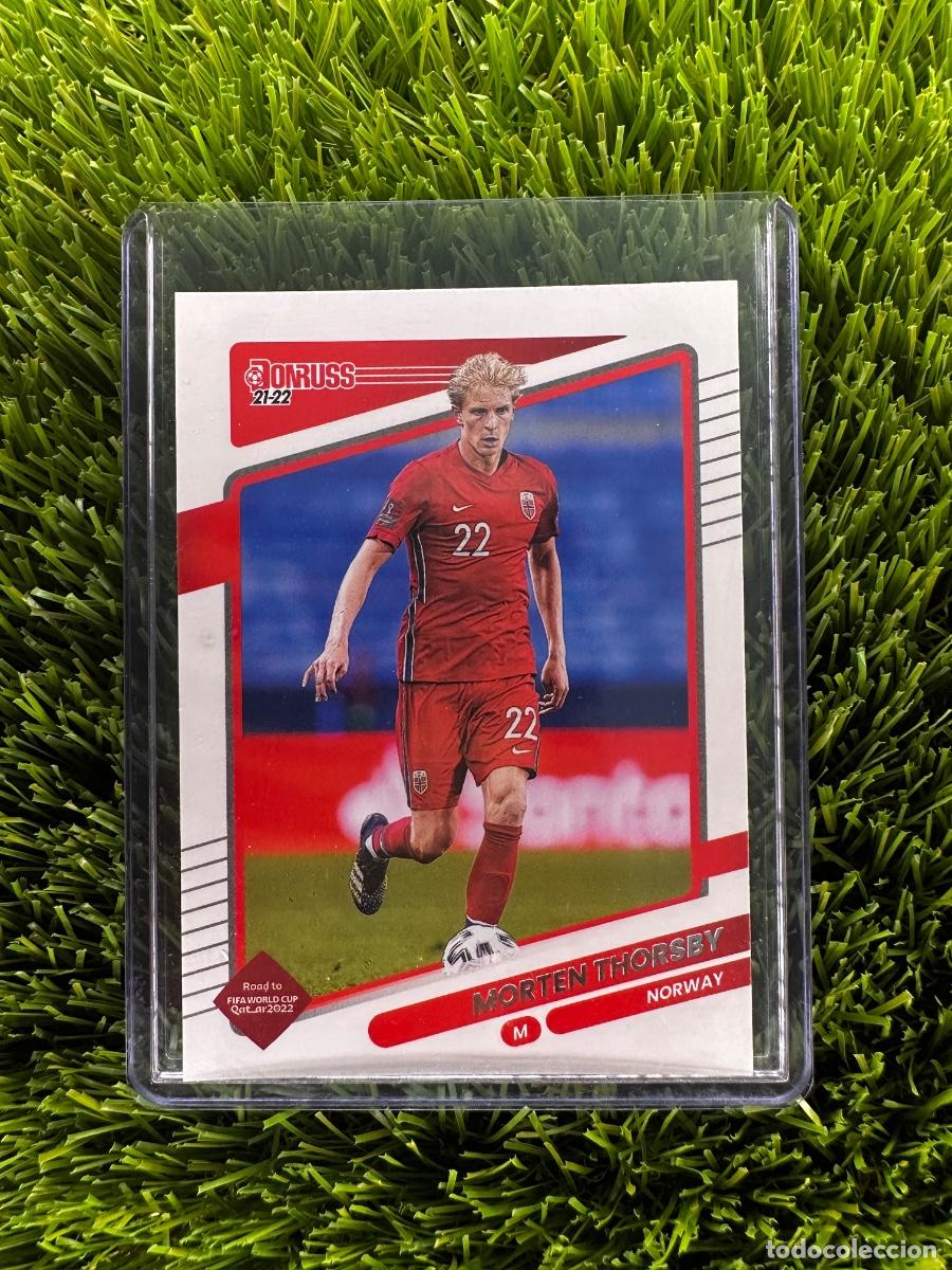Cromos de f&uacute;tbol: N&ordm; 105 Morten Thorsby Noruega Donruss Road to Qatar 2022