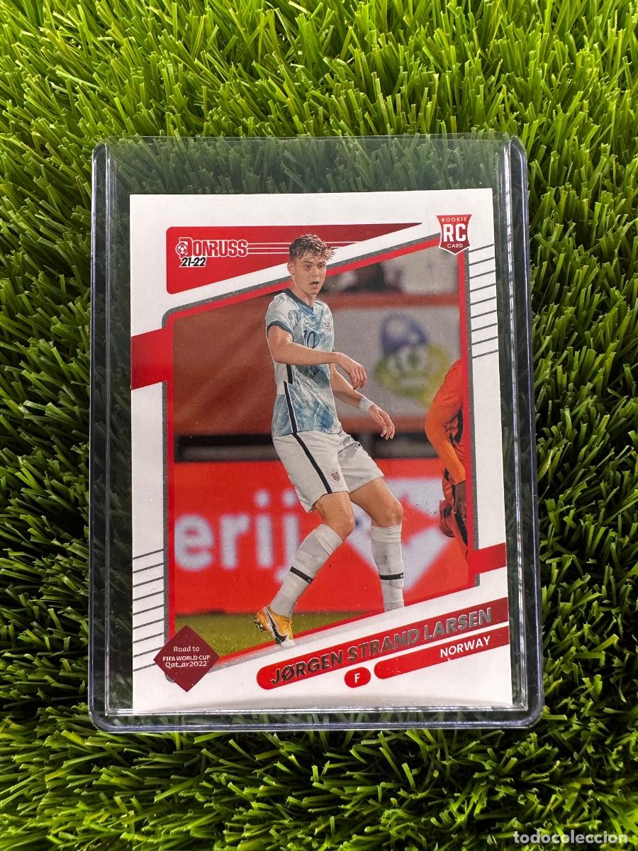 Cromos de f&uacute;tbol: N&ordm; 106 Jorgen Strand Larsen Noruega Donruss Road to Qatar 2022
