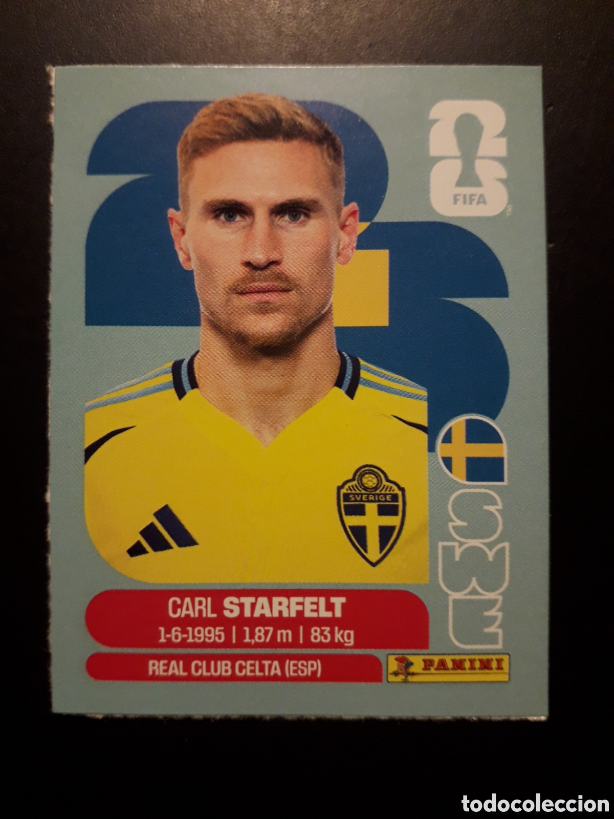 Cromos de f&uacute;tbol: STARFELT, SUECIA UPDATE ACTUALIZACI&Oacute;N MUNDIAL F&Uacute;TBOL 2026 FIFA WORLD CUP PANINI PEDIDO M&Iacute;NIMO 3&euro;