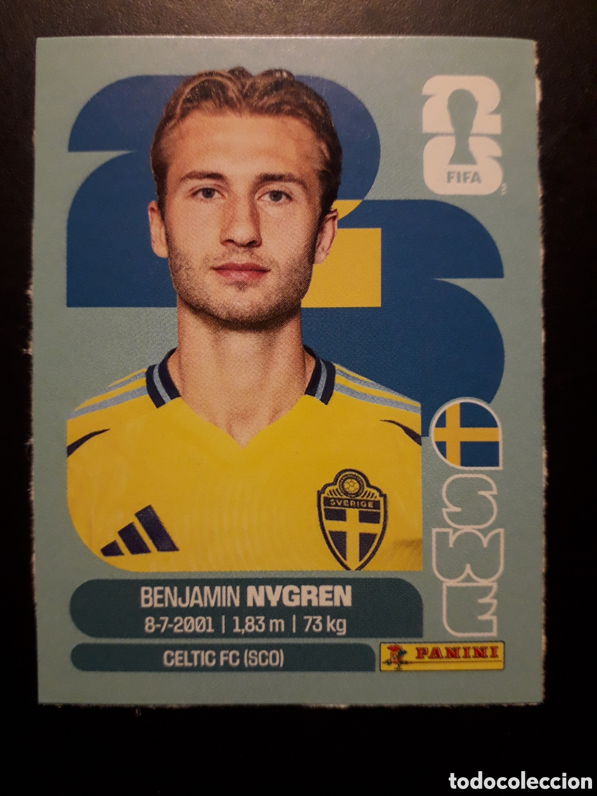 Cromos de f&uacute;tbol: NYGREN, SUECIA UPDATE ACTUALIZACI&Oacute;N MUNDIAL F&Uacute;TBOL 2026 FIFA WORLD CUP PANINI PEDIDO M&Iacute;NIMO 3&euro;
