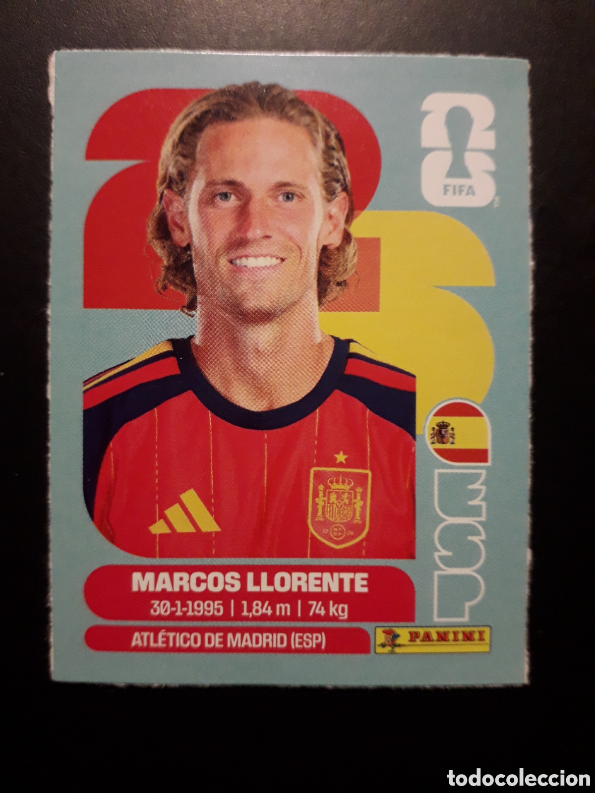 Cromos de f&uacute;tbol: MARCOS LLORENTE ESPA&Ntilde;A UPDATE ACTUALIZACI&Oacute;N MUNDIAL F&Uacute;TBOL 2026 FIFA WORLD CUP PANINI PEDIDO M&Iacute;NI 3&euro;