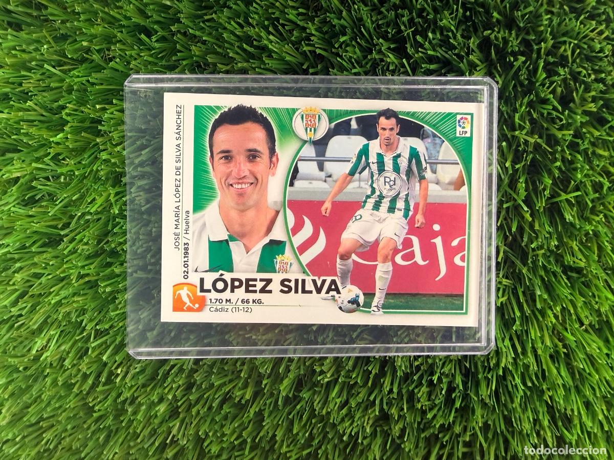 Cromos de f&uacute;tbol: N&ordm; 14 L&oacute;pez Silva C&oacute;rdoba CF Liga Este 14 15