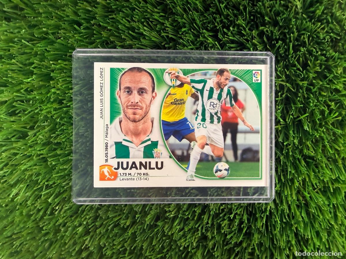 Cromos de f&uacute;tbol: N&ordm; 15 Juanlu C&oacute;rdoba CF Liga Este 14 15