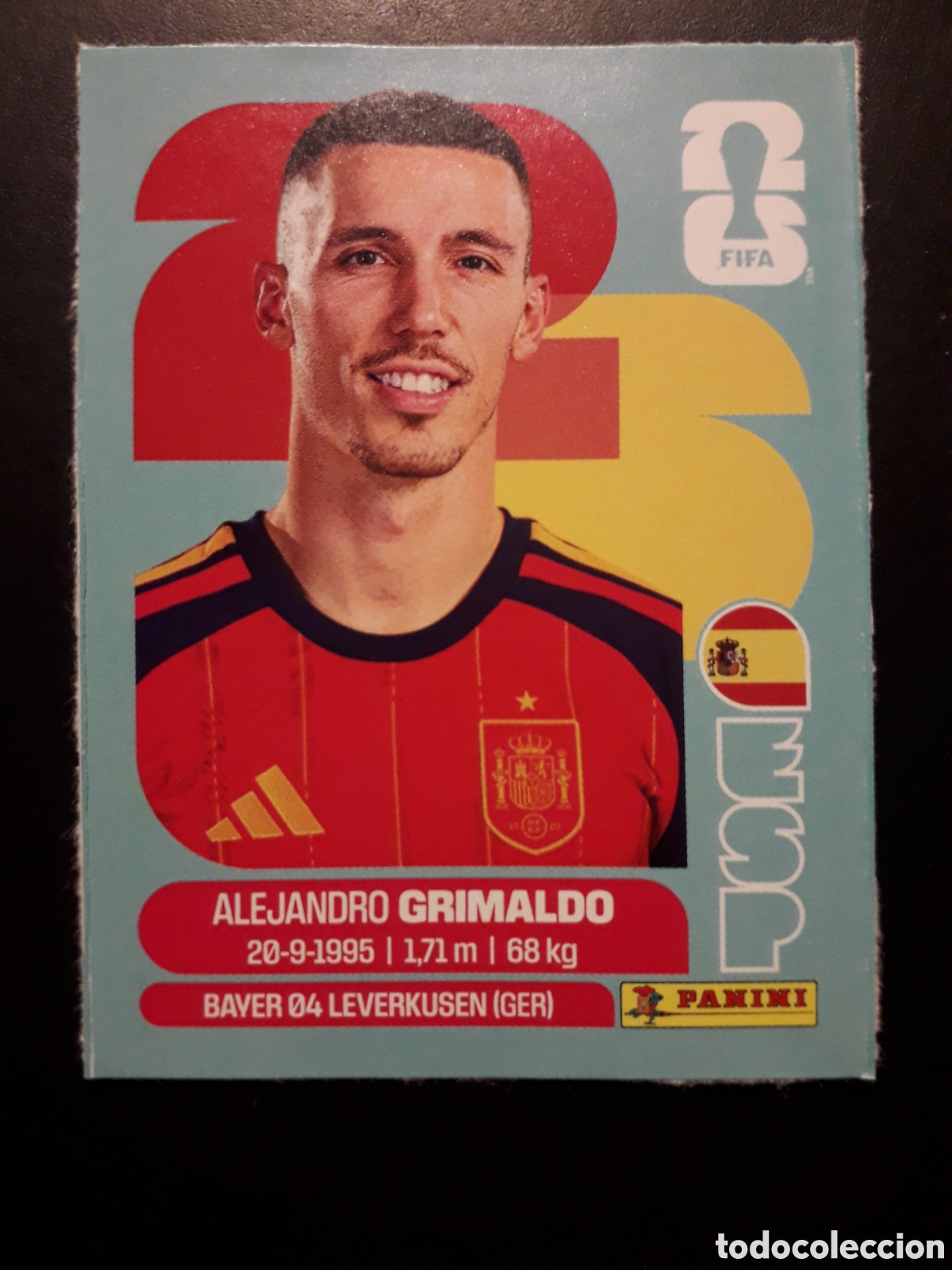Cromos de f&uacute;tbol: GRIMALDO, ESPA&Ntilde;A UPDATE ACTUALIZACI&Oacute;N MUNDIAL F&Uacute;TBOL 2026 FIFA WORLD CUP PANINI PEDIDO M&Iacute;NIMO 3&euro;.