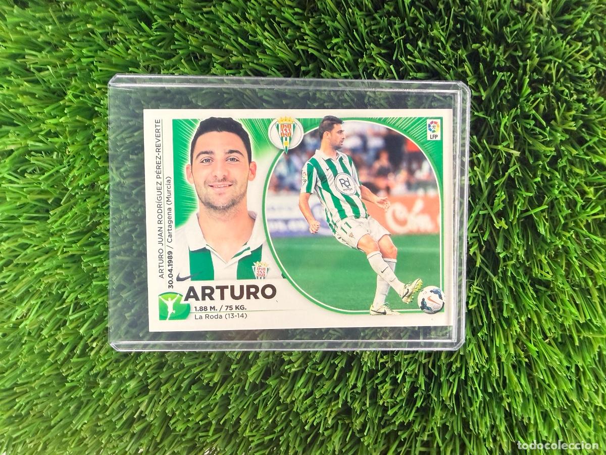 Cromos de f&uacute;tbol: N&ordm; 17 Arturo C&oacute;rdoba CF Liga Este 14 15