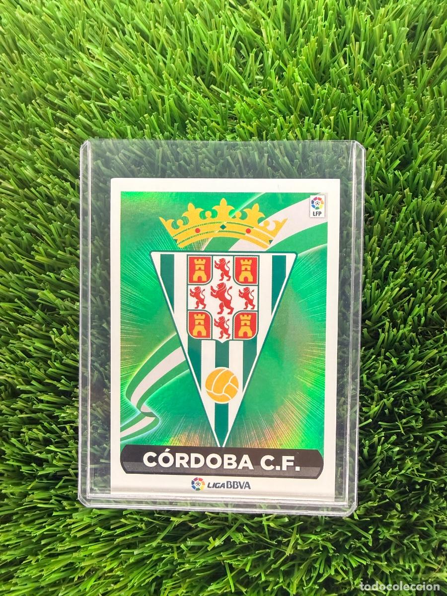Cromos de f&uacute;tbol: N&ordm; 23 Escudo C&oacute;rdoba CF Liga Este 14 15