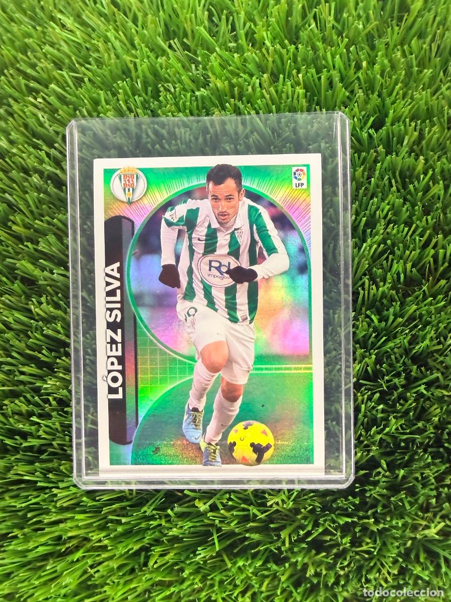 Cromos de f&uacute;tbol: N&ordm; 25 Atenci&oacute;n a L&oacute;pez Silva C&oacute;rdoba CF Liga Este 14 15