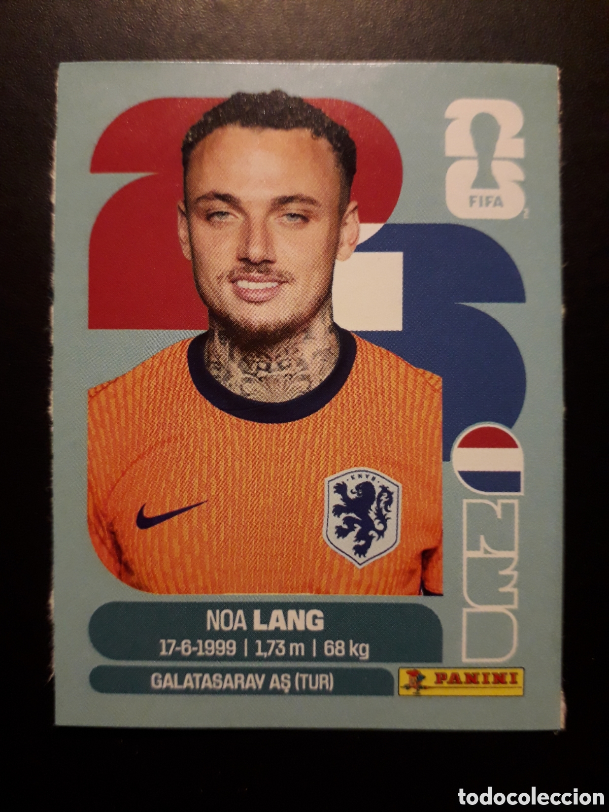 Cromos de f&uacute;tbol: LANG, HOLANDA UPDATE ACTUALIZACI&Oacute;N MUNDIAL F&Uacute;TBOL 2026 FIFA WORLD CUP PANINI PEDIDO M&Iacute;NIMO 3&euro;