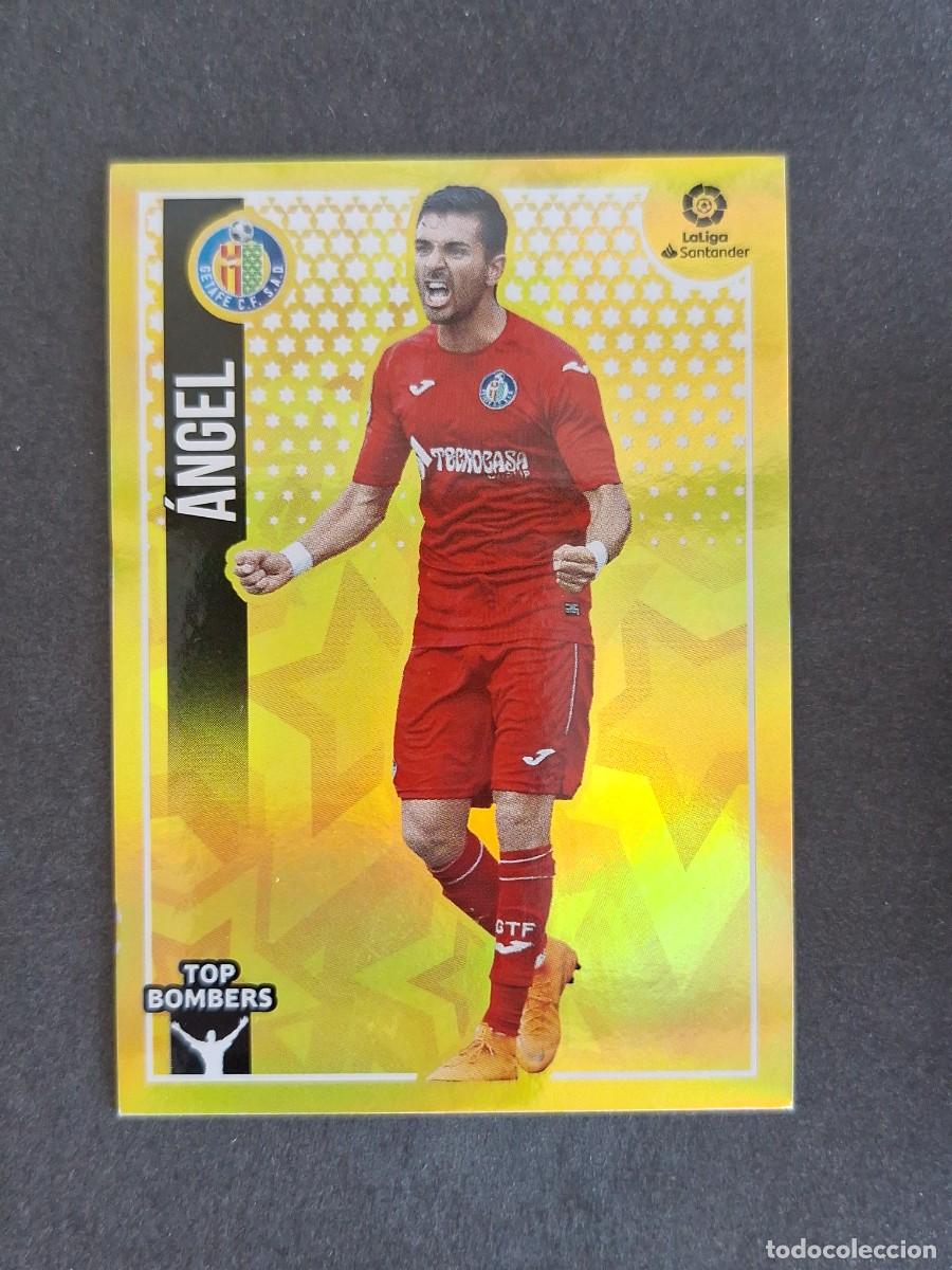 Cromos de f&uacute;tbol: L1 ANGEL GETAFE C. F. TOP BOMBERS LIGA ESTE 2018 2019 18 19 NUNCA PEGADO SIN PEGAR