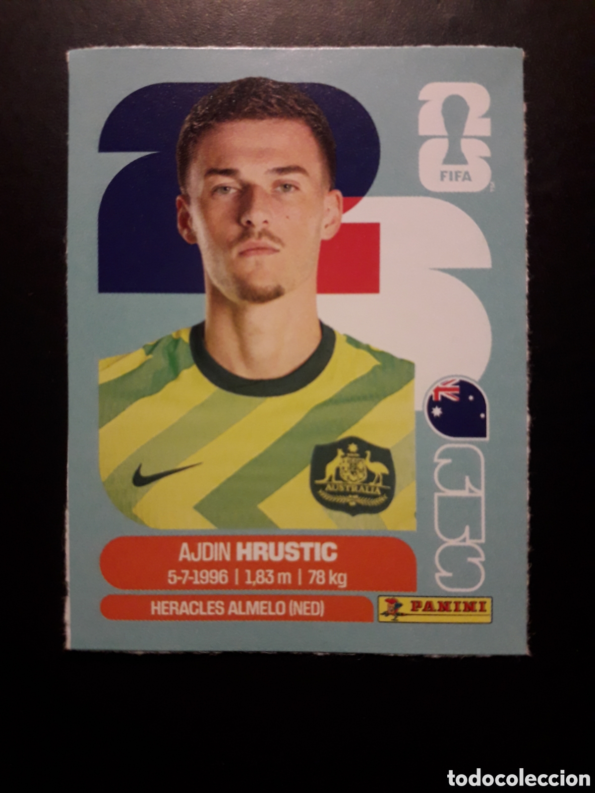 Cromos de f&uacute;tbol: HRUSTIC AUSTRALIA, UPDATE ACTUALIZACI&Oacute;N MUNDIAL F&Uacute;TBOL 2026 FIFA WORLD CUP PANINI PEDIDO M&Iacute;NIMO 3&euro;.