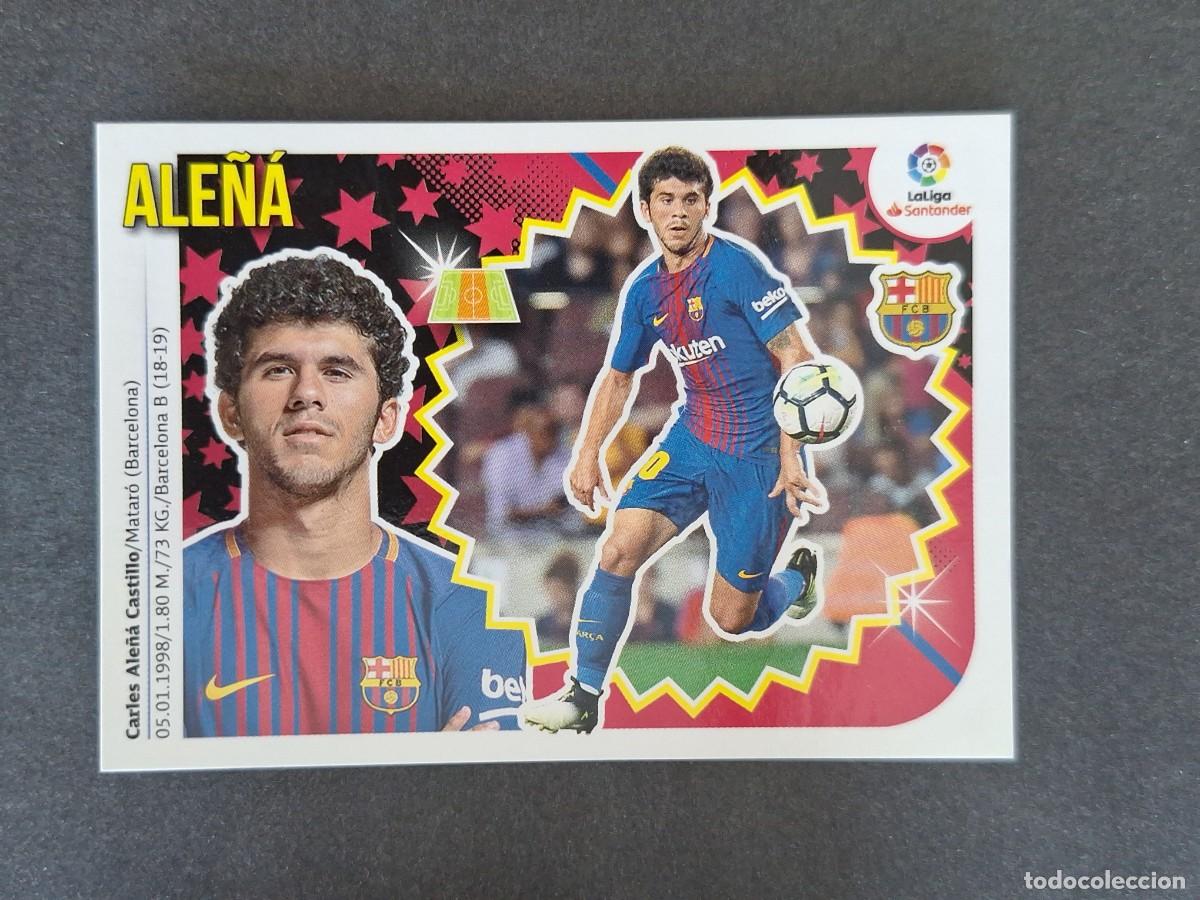 Cromos de f&uacute;tbol: L1 ALE&Ntilde;A F. C. BARCELONA COLOCA LIGA ESTE 2018 2019 18 19 NUNCA PEGADO SIN PEGAR