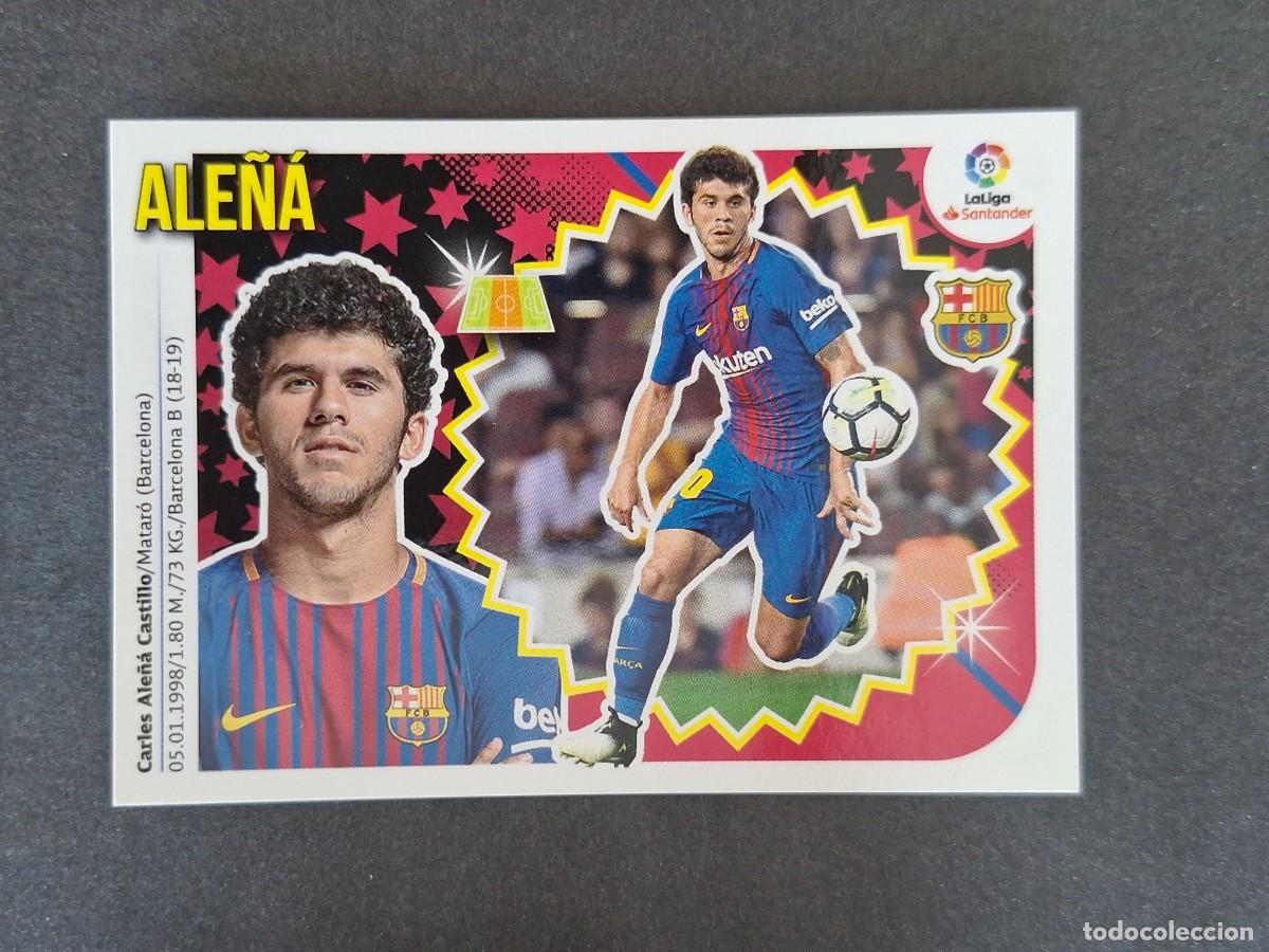Cromos de f&uacute;tbol: L1 ALE&Ntilde;A F. C. BARCELONA COLOCA LIGA ESTE 2018 2019 18 19 NUNCA PEGADO SIN PEGAR