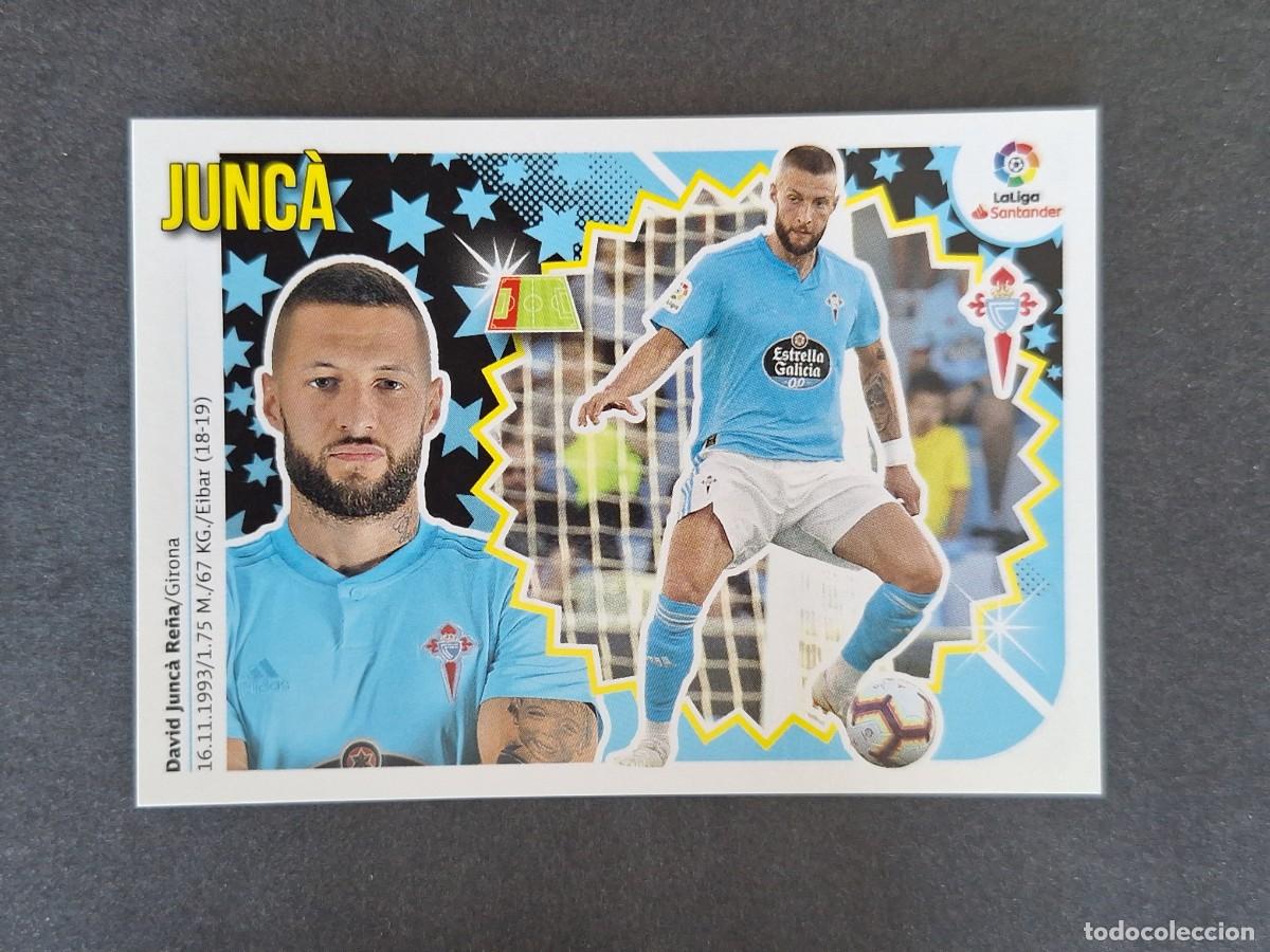 Cromos de f&uacute;tbol: L1 JUNCA CELTA DE VIGO COLOCA LIGA ESTE 2018 2019 18 19 NUNCA PEGADO SIN PEGAR