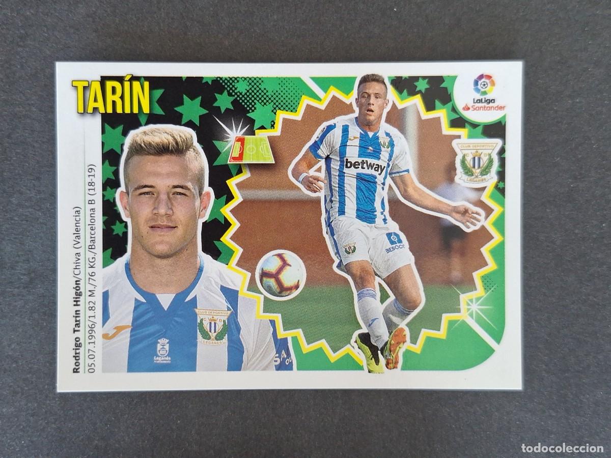 Cromos de f&uacute;tbol: L1 TARIN C. D. LEGANES COLOCA LIGA ESTE 2018 2019 18 19 NUNCA PEGADO SIN PEGAR