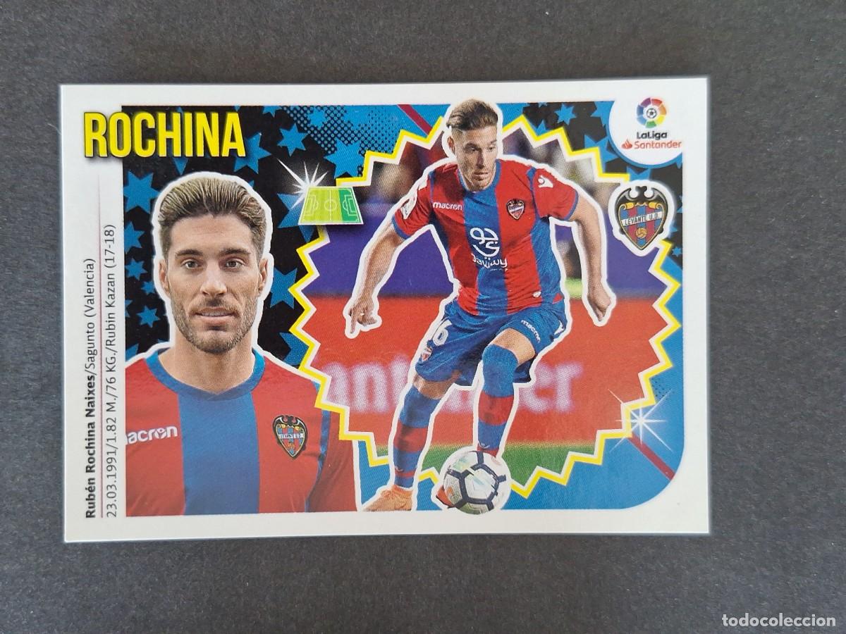 Cromos de f&uacute;tbol: L1 ROCHINA LEVANTE U. D. COLOCA LIGA ESTE 2018 2019 18 19 NUNCA PEGADO SIN PEGAR