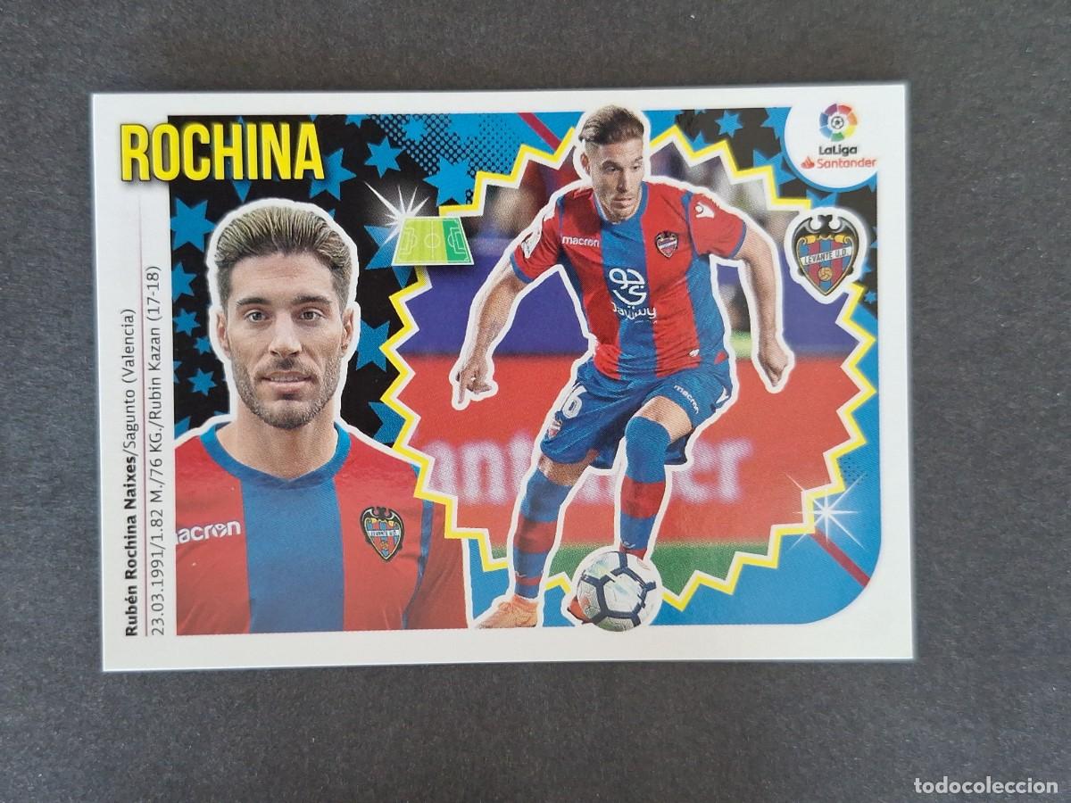 Cromos de f&uacute;tbol: L1 ROCHINA LEVANTE U. D. COLOCA LIGA ESTE 2018 2019 18 19 NUNCA PEGADO SIN PEGAR