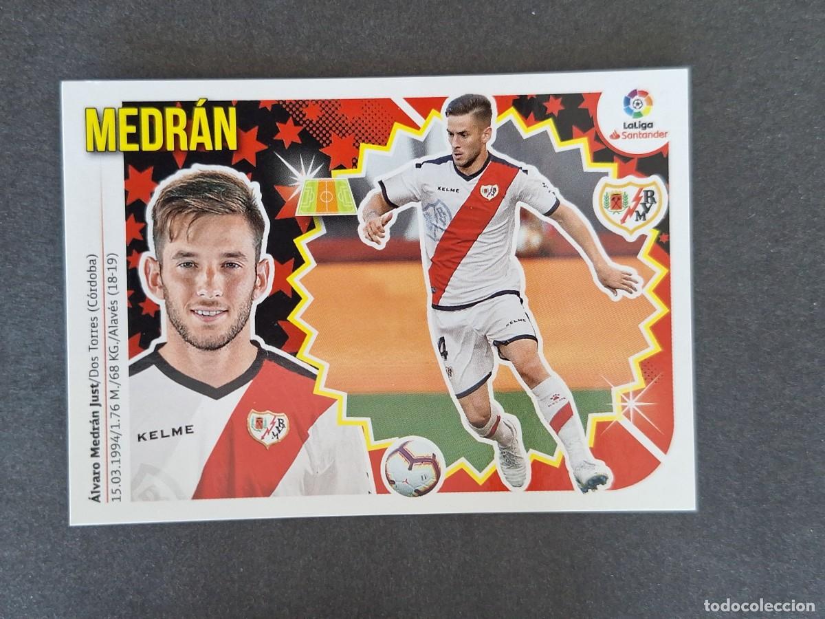 Cromos de f&uacute;tbol: L1 MEDRAN RAYO VALLECANO COLOCA LIGA ESTE 2018 2019 18 19 NUNCA PEGADO SIN PEGAR