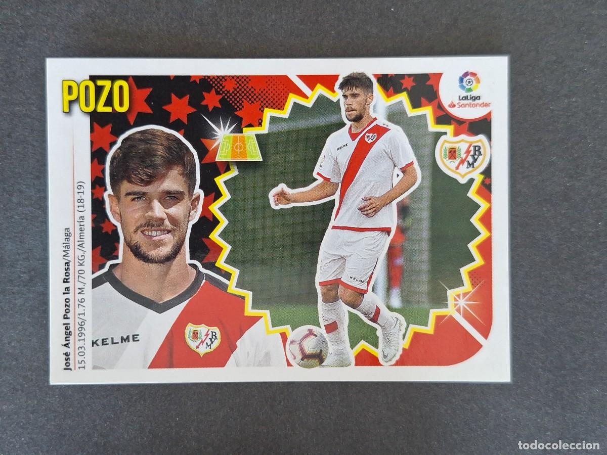 Cromos de f&uacute;tbol: L1 POZO RAYO VALLECANO COLOCA LIGA ESTE 2018 2019 18 19 NUNCA PEGADO SIN PEGAR