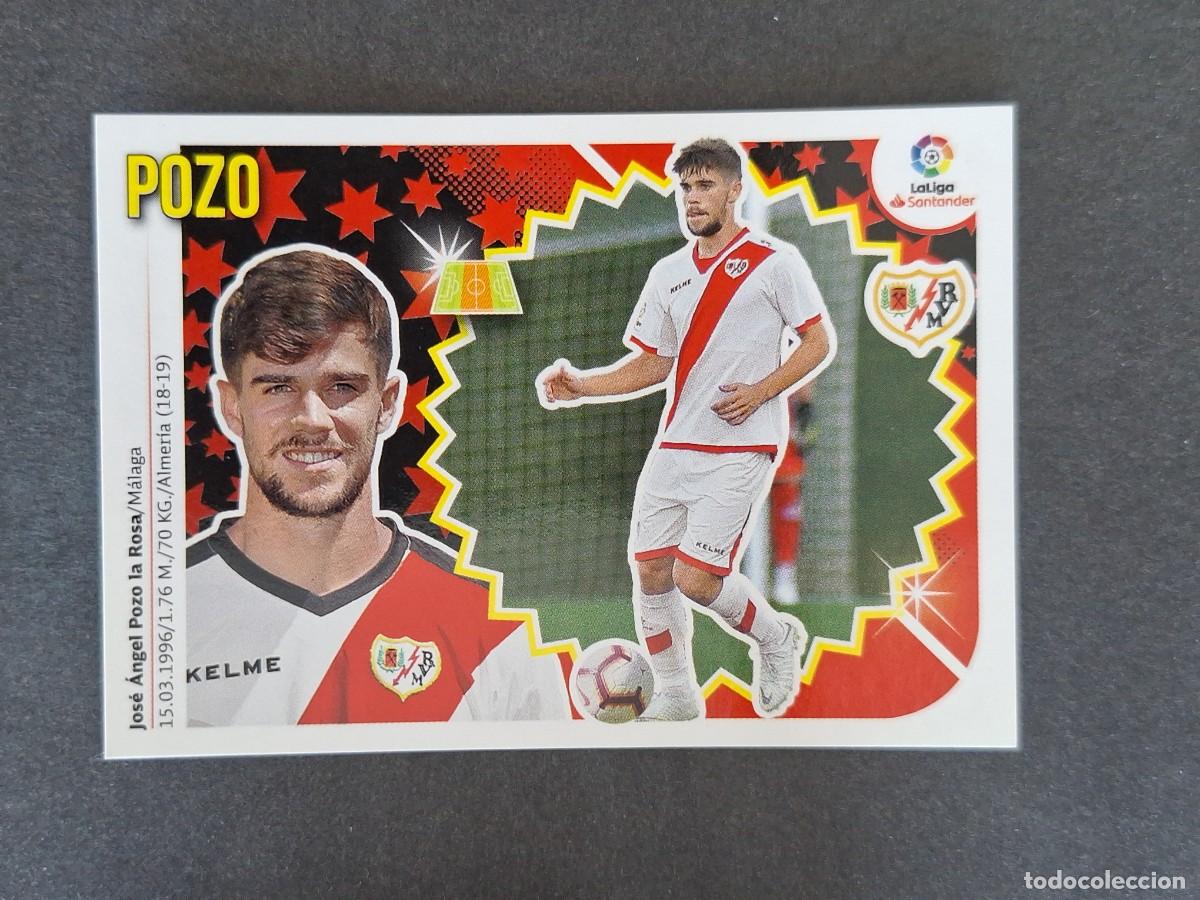 Cromos de f&uacute;tbol: L1 POZO RAYO VALLECANO COLOCA LIGA ESTE 2018 2019 18 19 NUNCA PEGADO SIN PEGAR