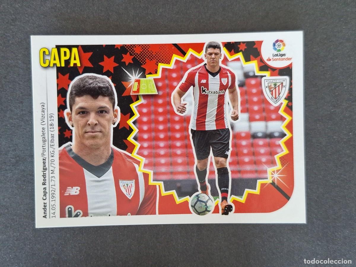 Cromos de f&uacute;tbol: L1 CAPA ATHLETIC CLUB DE BIBAO FICHAJE 1 LIGA ESTE 2018 2019 18 19 NUNCA PEGADO SIN PEGAR
