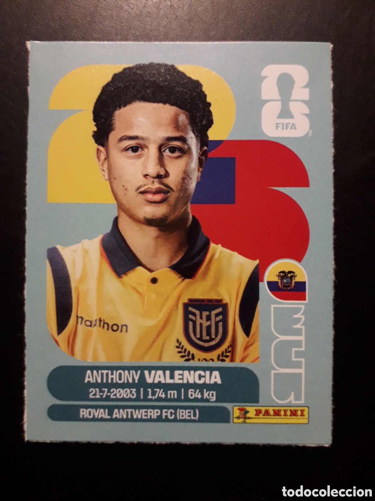 Cromos de f&uacute;tbol: A VALENCIA, ECUADOR UPDATE ACTUALIZACI&Oacute;N MUNDIAL F&Uacute;TBOL 2026 FIFA WORLD CUP PANINI PEDIDO M&Iacute;NIMO 3&euro;.