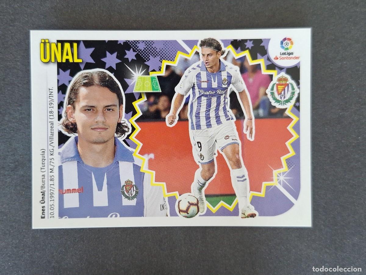 Cromos de f&uacute;tbol: L1 &Uuml;NAL REAL VALLADOLID FICHAJE 43 LIGA ESTE 2018 2019 18 19 NUNCA PEGADO SIN PEGAR