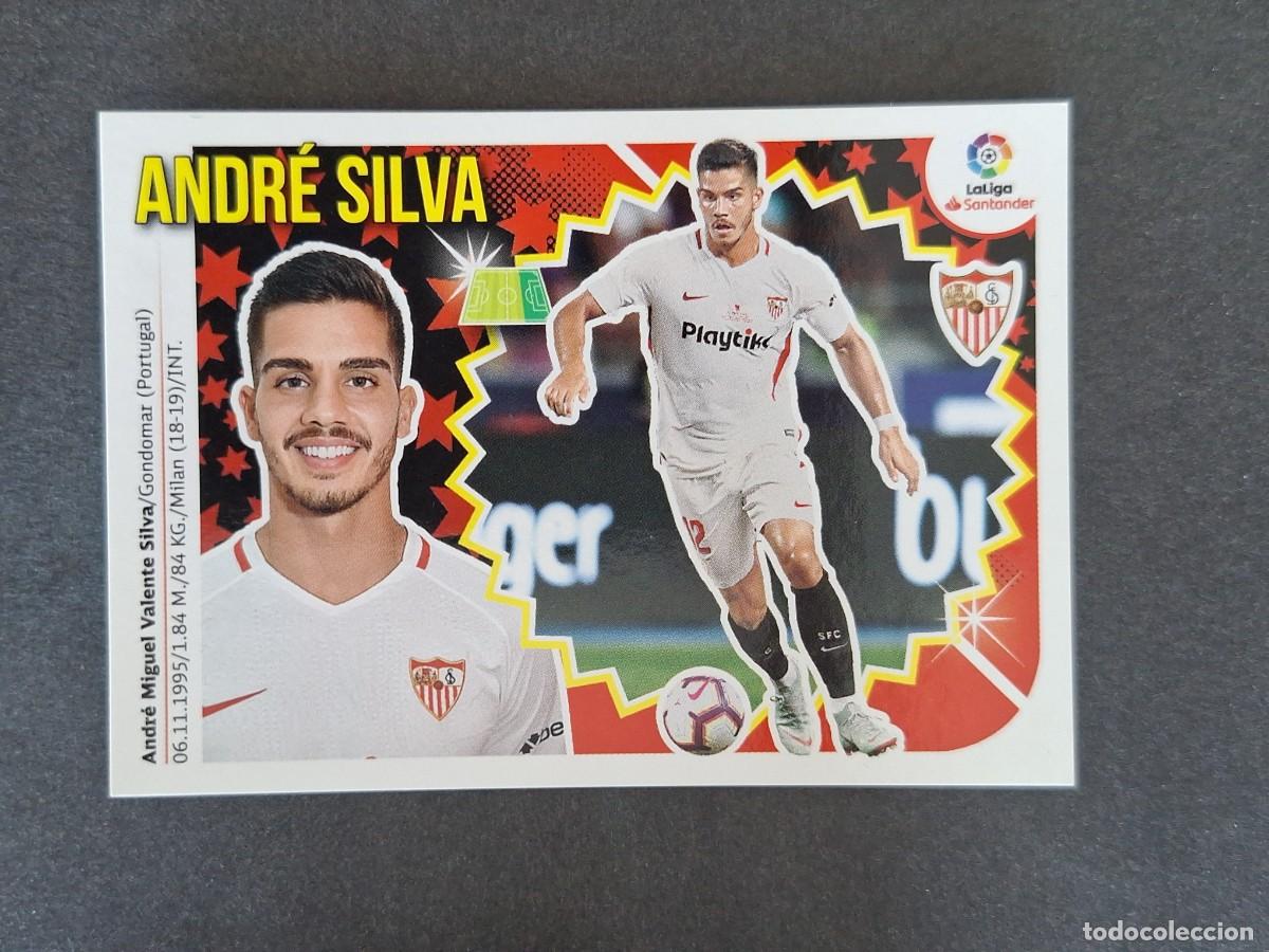 Cromos de f&uacute;tbol: L1 ANDRE SILVA SEVILLA F. C. FICHAJE 49 LIGA ESTE 2018 2019 18 19 NUNCA PEGADO SIN PEGAR