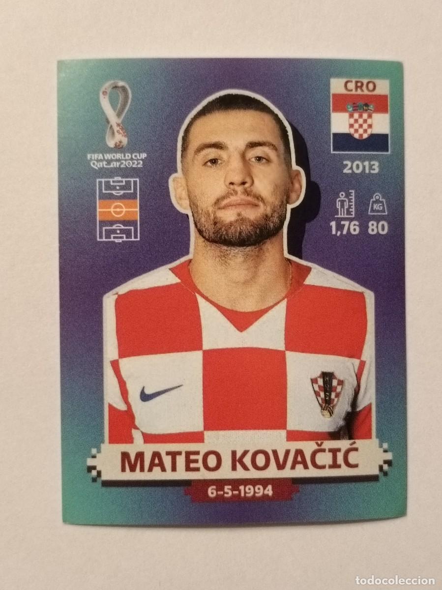 Cromos de f&uacute;tbol: #CRO 12 MATEO KOVACIC (CROACIA) MUNDIAL QATAR 2022 PANINI