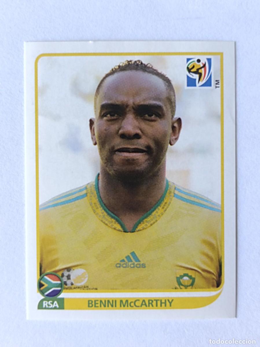 Cromos de f&uacute;tbol: #46 BENNI MCCARTHY (SUDAFRICA) MUNDIAL SUDAFRICA 2010 PANINI