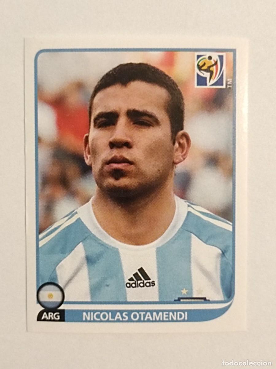 Cromos de f&uacute;tbol: #112 NICOLAS OTAMENDI (ARGENTINA) MUNDIAL SUDAFRICA 2010 PANINI