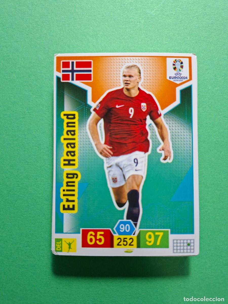Cromos de f&uacute;tbol: LOTE 24 CROMOS EUROCOPA 2024 EURO 24 HAALAND DEMBELE JORDI ALBA VARANE LUKAKU FODEN ...