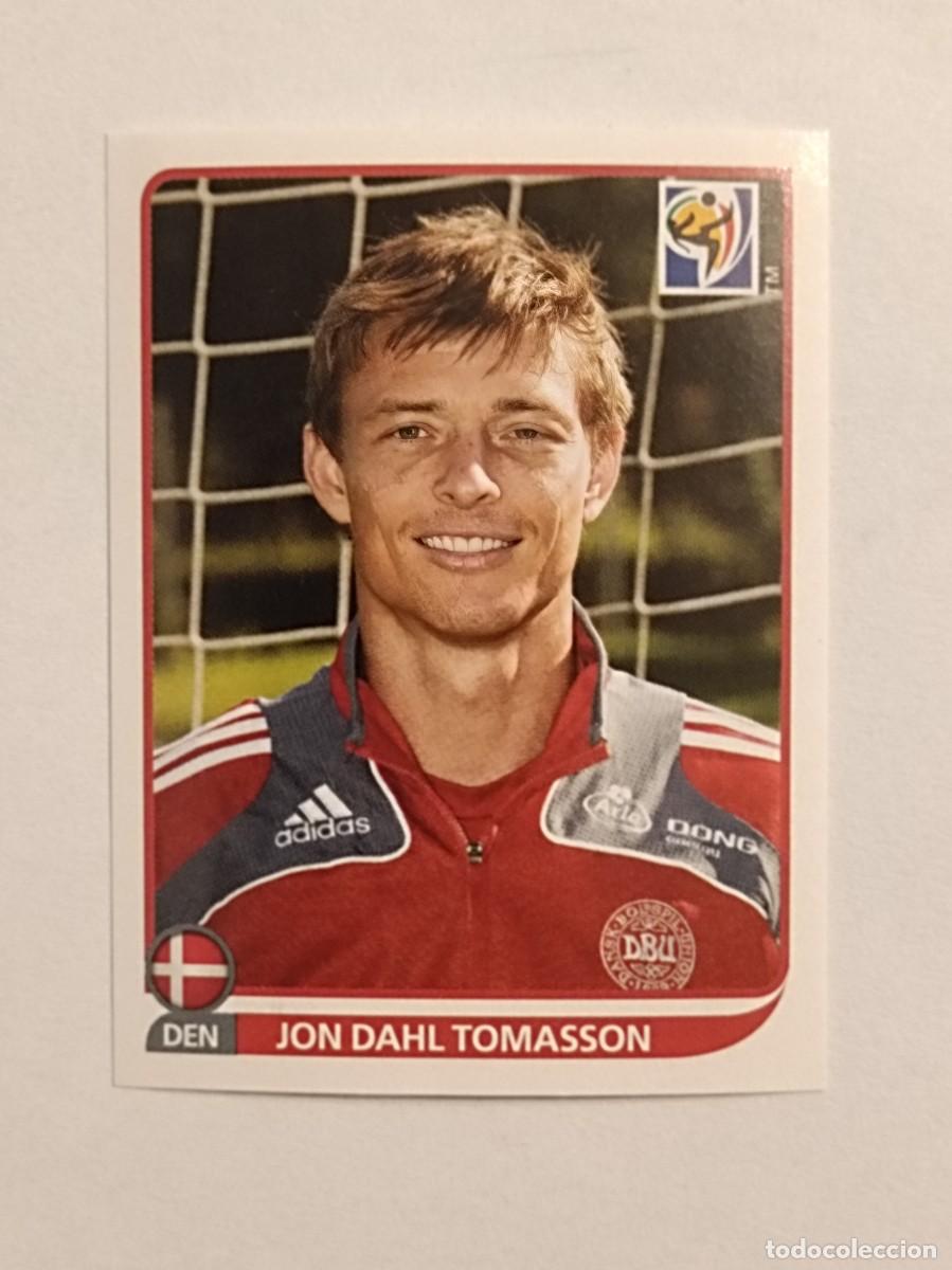 Cromos de f&uacute;tbol: #371 JON DAHL TOMASSON (DINAMARCA) MUNDIAL SUDAFRICA 2010 PANINI