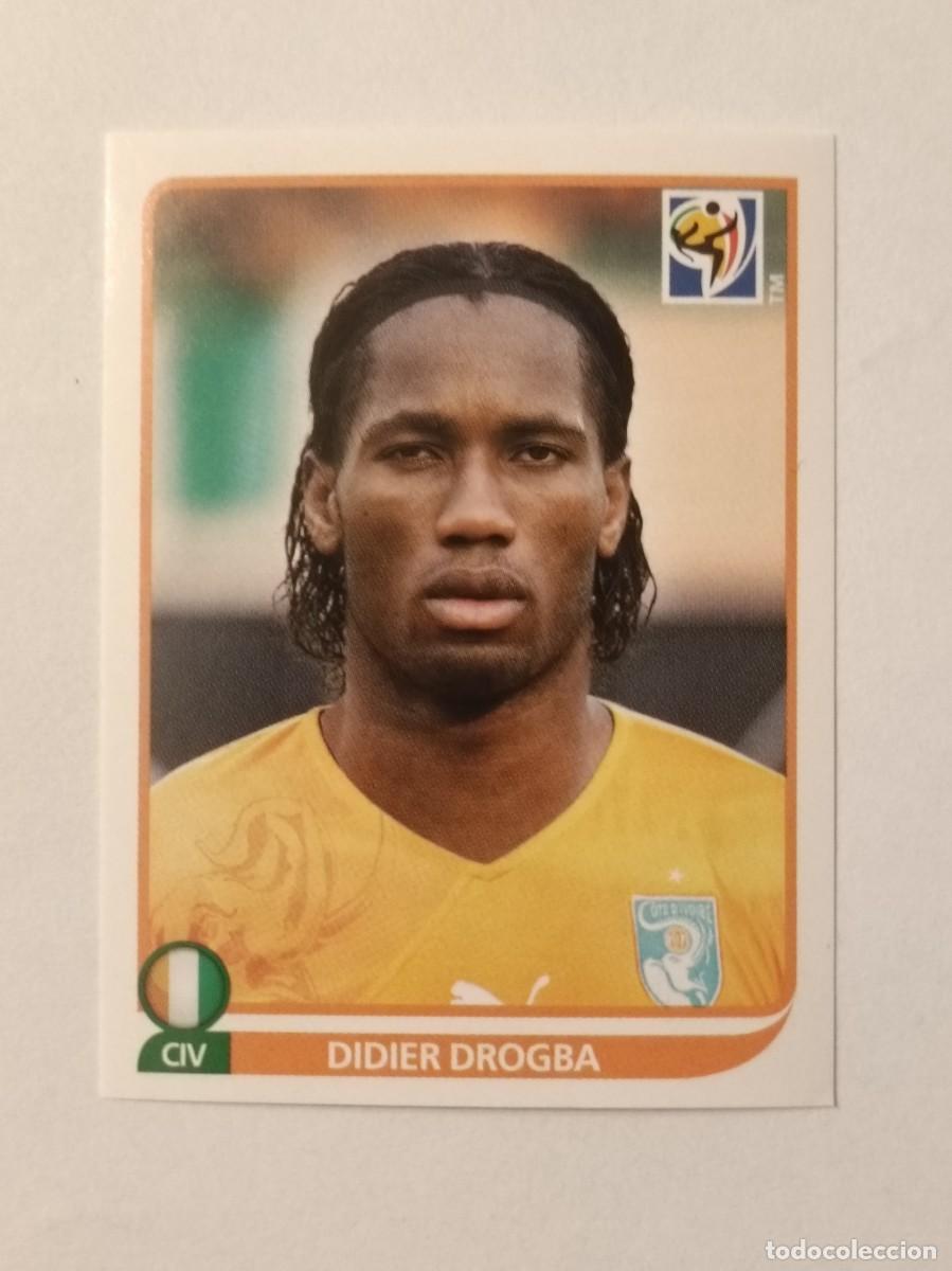 Cromos de f&uacute;tbol: #542 DIDIER DROGBA (COSTA DE MARFIL) MUNDIAL SUDAFRICA 2010 PANINI