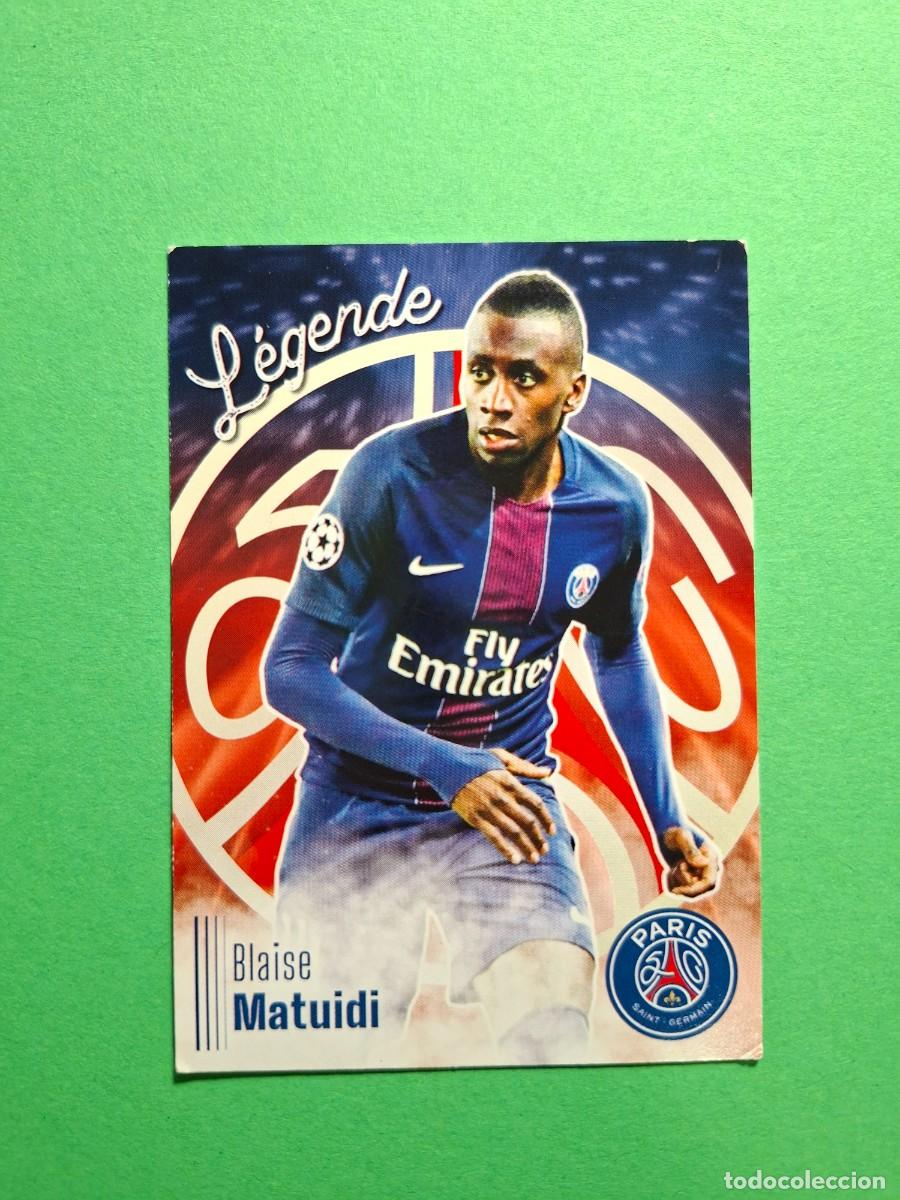 Cromos de f&uacute;tbol: MATUIDI C22 C 22 LEGENDE PSG PARIS SAINT GERMAIN PANINI FUTBOL COLECCI&Oacute;N HISTORIA 50 A&Ntilde;OS