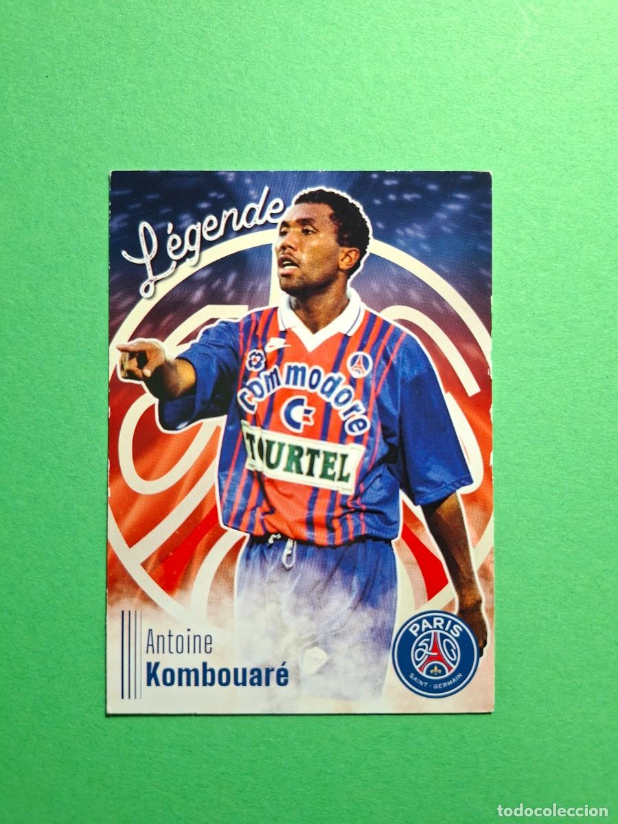 Cromos de f&uacute;tbol: ANTOINE KOMBOUARE C7 C 7 LEGENDE PSG PARIS SAINT GERMAIN PANINI FUTBOL COLECCI&Oacute;N HISTORIA 50 A&Ntilde;OS