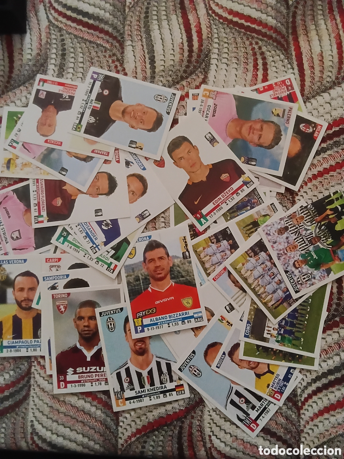 Cromos de f&uacute;tbol: Job Lot of Panini Calciatori 2015-2016 Football Stickers serie A