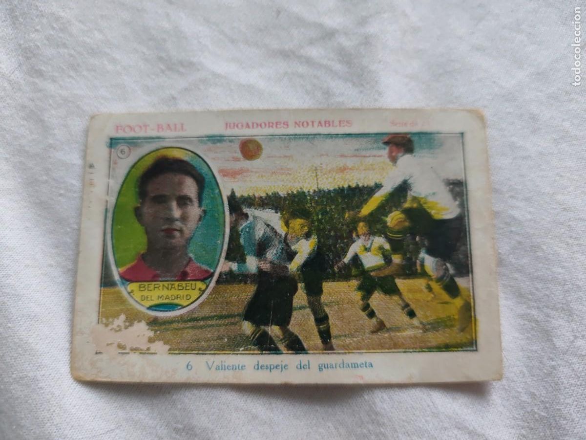 Cromos de f&uacute;tbol: Cromo Bernab&eacute;u Real Madrid. Rookie Chocolates Sebasti&aacute;n Prat Jugadores Notables