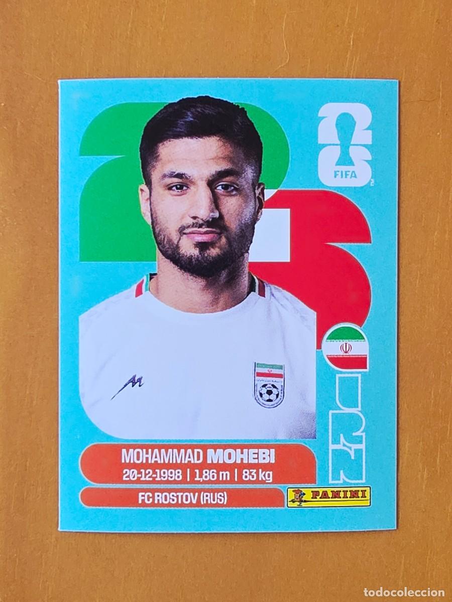 Figurine di Calcio: IRN 16 Mohammad Mohebi, Rep&uacute;blica Isl&aacute;mica de Ir&aacute;n, Panini FIFA World Cup Mundial 2026 Sticker