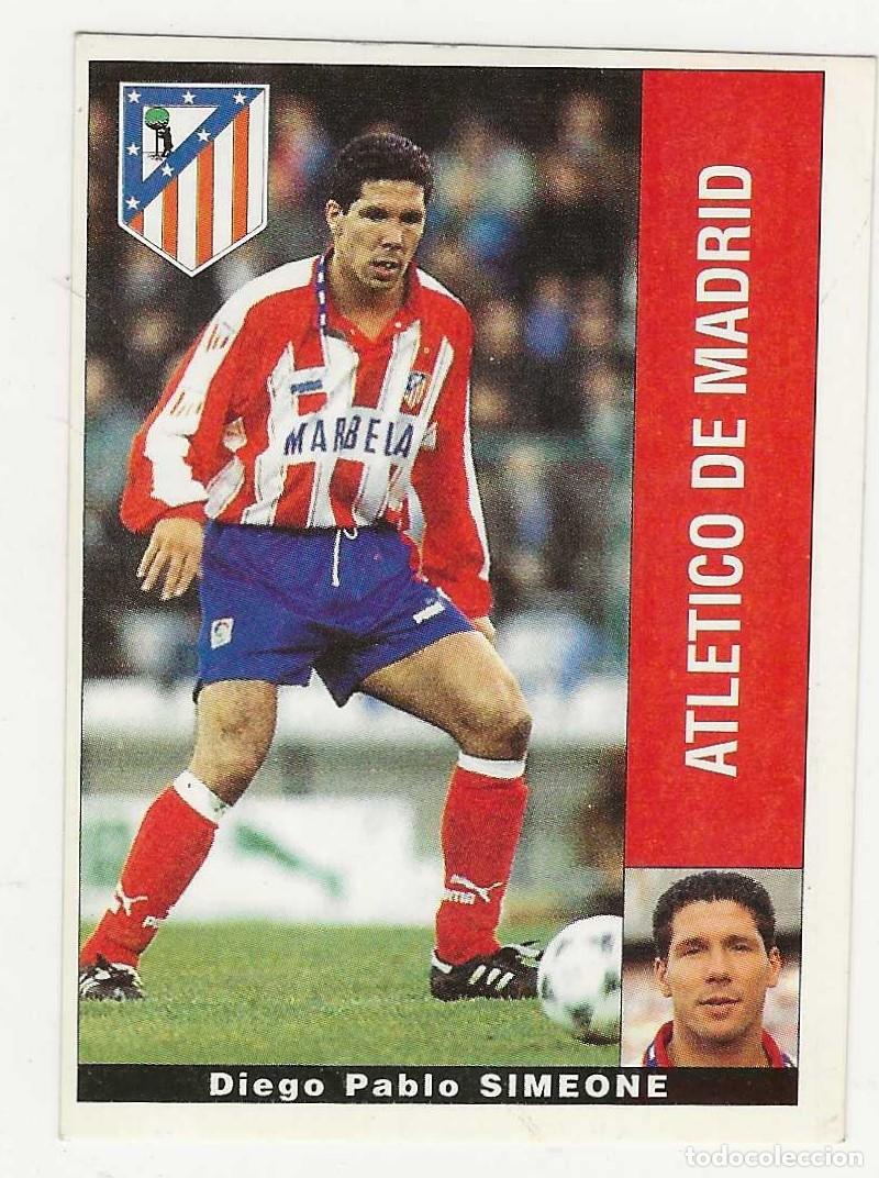 Cromos de f&uacute;tbol: PANINI -- LIGA 95-96 -- AT. MADRID -- SIMEONE