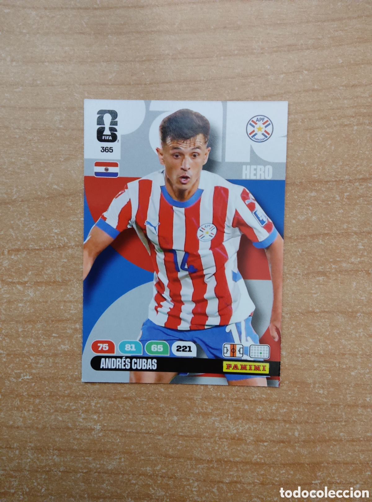 Cromos de f&uacute;tbol: 365 ANDRES CUBAS PARAGUAY ADRENALYN XL MUNDIAL 2026