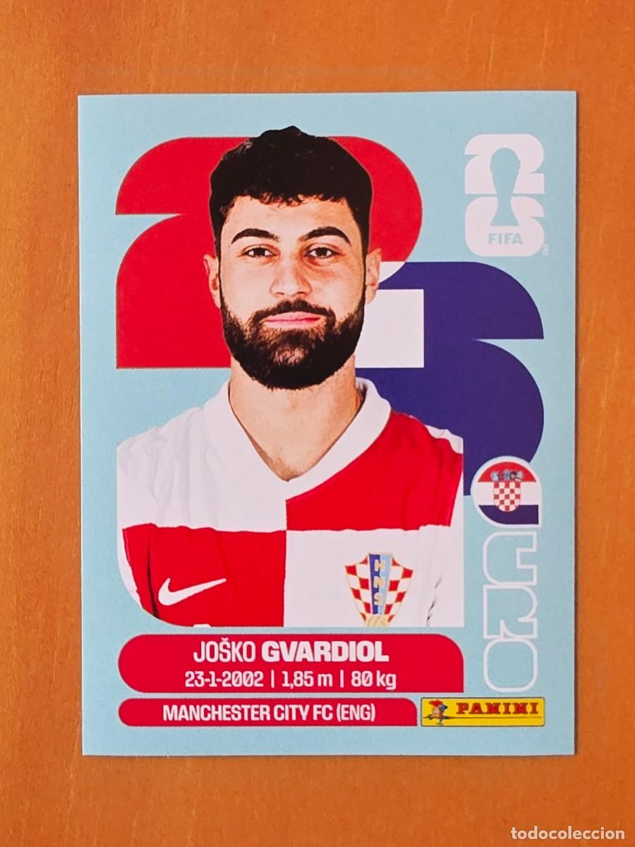Cromos de f&uacute;tbol: CRO 4 Jo&scaron;ko Gvardiol, Croacia, Panini FIFA World Cup Mundial 2026 Sticker