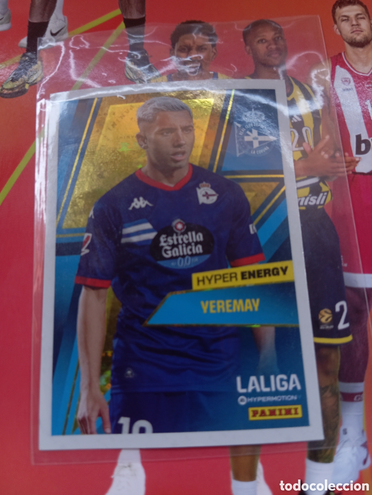 Cromos de f&uacute;tbol: Yeremay Depor HYPER ENERGY 473 / LA LIGA HYPERMOTION 2024/25