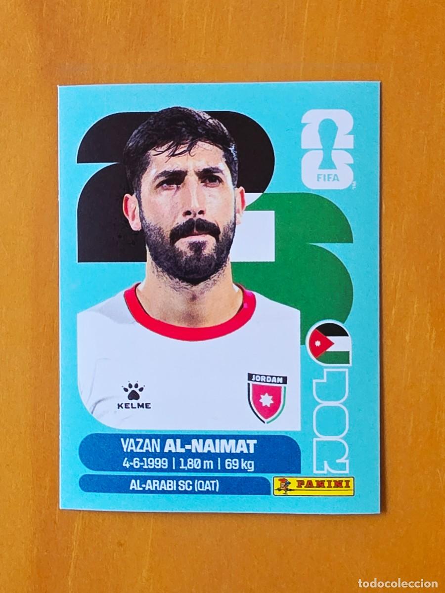 Cromos de f&uacute;tbol: JOR 16 Yazan Al-Naimat, Jordania, Panini FIFA World Cup Mundial 2026 Sticker