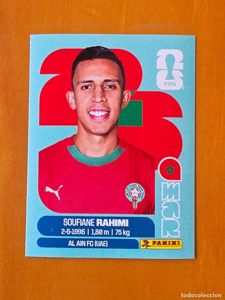 Cromos de f&uacute;tbol: MAR 18 Soufiane Rahimi, Marruecos, Panini FIFA World Cup Mundial 2026 Sticker