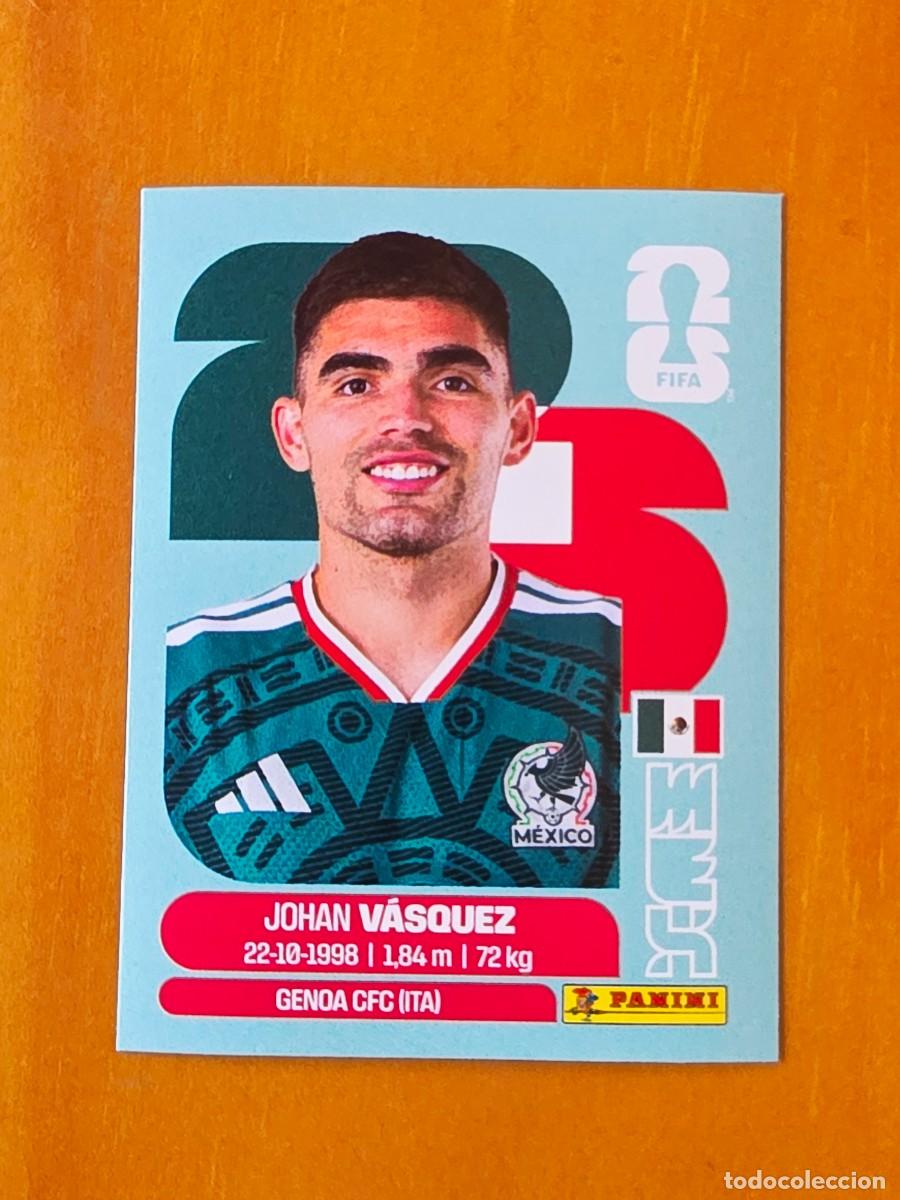 Cromos de f&uacute;tbol: MEX 3 Johan V&aacute;squez, M&eacute;xico, Panini FIFA World Cup Mundial 2026 Sticker